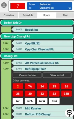 SingBUS android App screenshot 0