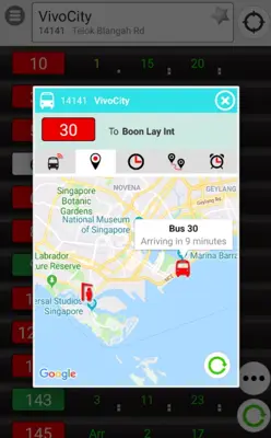 SingBUS android App screenshot 1