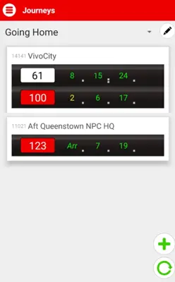 SingBUS android App screenshot 2